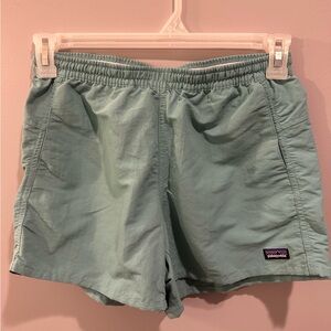 Patagonia Baggies Shorts Size S Seafoam Green